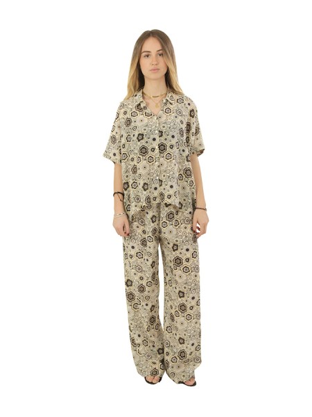 Pantalone Aspesi in Crepe de Chine di Seta Naturale